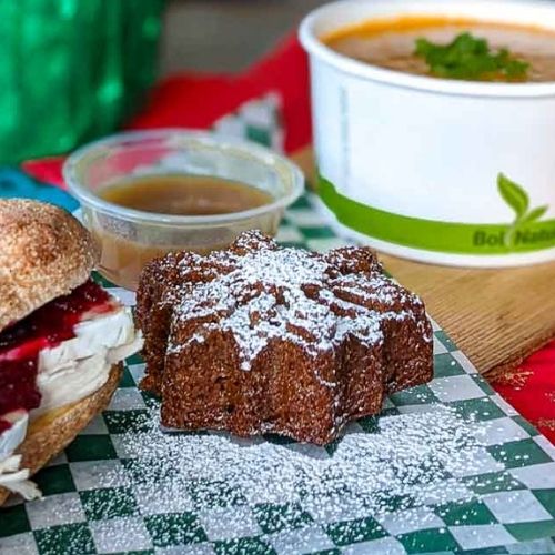 Gingerbread Cake - Snowflake